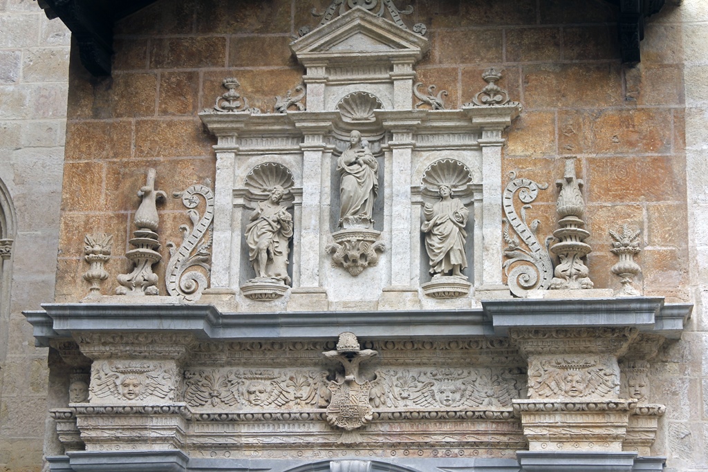 Above Main Door to Royal Chapel